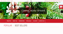 Desktop Screenshot of centralmainewreath.com